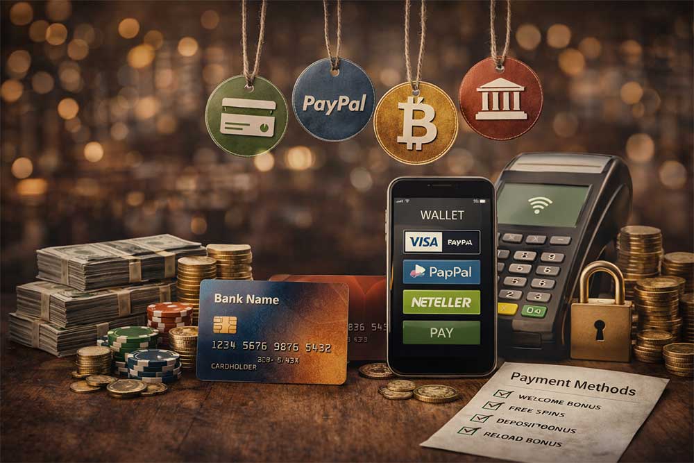 Payment Methods at the Best Casino Sites