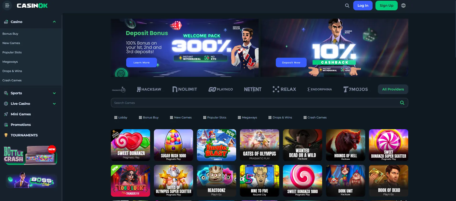 CasinOK Casino Example