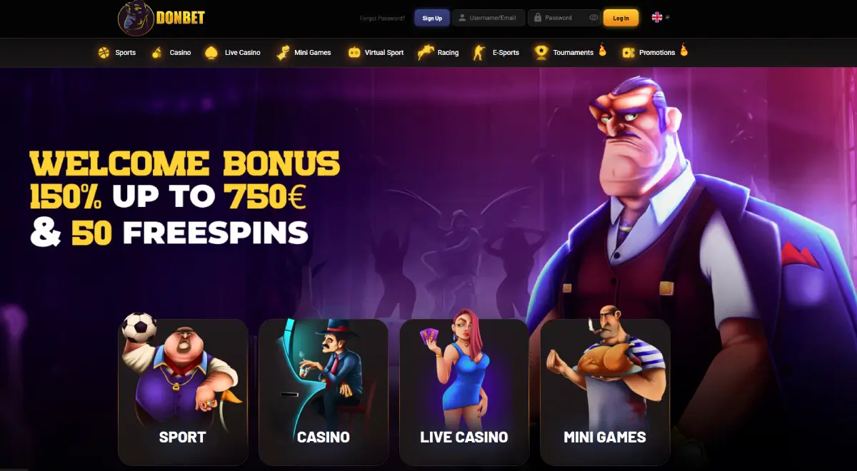 Donbet Casino Example